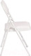 Миниатюра изображения товара Стул складной Tetchair Folder 46.5x47.5x79 (белый/белый)