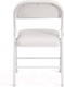 Миниатюра изображения товара Стул складной Tetchair Folder 46.5x47.5x79 (белый/белый)