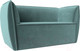Миниатюра изображения товара Диван Лига Диванов Бергамо 2-х местный / 112031 (велюр бирюзовый)