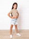 Миниатюра изображения товара Футболка детская Amarobaby Generation / AB-OD22-GN2701/03-140 (бежевый, р.140)