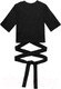 Миниатюра изображения товара Футболка детская Amarobaby Generation / AB-OD22-GN2701/09-140 (черный, р.140)