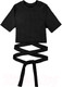Миниатюра изображения товара Футболка детская Amarobaby Generation / AB-OD22-GN2701/09-146 (черный, р.146)