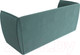 Миниатюра изображения товара Диван Лига Диванов Бергамо 3-х местный / 112084 (велюр бирюзовый)