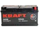 Миниатюра изображения товара Автомобильный аккумулятор KrafT AGM 105 R / AGM-L6 (105 А/ч)
