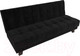 Миниатюра изображения товара Диван Лига Диванов Винсент / 102871 (велюр черный)