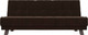 Миниатюра изображения товара Диван Лига Диванов Винсент / 102875 (микровельвет коричневый)
