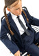 Миниатюра изображения товара Пиджак детский Amarobaby Study Lass / AB-OD23-SL3002/20-134 (синий, р.134)