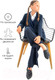 Миниатюра изображения товара Пиджак детский Amarobaby Study Lass / AB-OD23-SL3002/20-134 (синий, р.134)