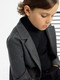 Миниатюра изображения товара Пиджак детский Amarobaby Study Oxford / AB-OD23-SO3001/11-140 (серый, р.140)