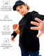 Миниатюра изображения товара Свитшот детский Amarobaby Study Hip / AB-OD23-SH28/09-140 (черный, р.140)