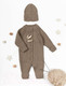 Миниатюра изображения товара Шапка детская Amarobaby Pure Love Tot / AB-OD22-PLT16/12-42 (коричневый, р.42-44)