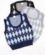 Миниатюра изображения товара Жилет детский Amarobaby Knit Romb / AB-OD23-KNIT10R/2019-152 (синий/голубой, р.152)
