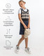 Миниатюра изображения товара Жилет детский Amarobaby Knit Romb / AB-OD23-KNIT10R/0903-134 (черный/бежевый, р.134)