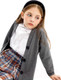 Миниатюра изображения товара Кардиган детский Amarobaby Study Hop / AB-OD23-SH19/11-134 (серый, р.134)
