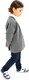 Миниатюра изображения товара Кардиган детский Amarobaby Study Hop / AB-OD23-SH19/11-134 (серый, р.134)