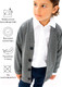 Миниатюра изображения товара Кардиган детский Amarobaby Study Hop / AB-OD23-SH19/11-134 (серый, р.134)