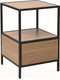 Миниатюра изображения товара Прикроватная тумба Signal Geo S (дуб/черный)