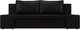 Миниатюра изображения товара Диван Лига Диванов Сан Марко / 114030 (экокожа черный)