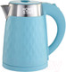 Миниатюра изображения товара Электрочайник HomeStar HS-1021 (голубой)