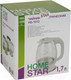 Миниатюра изображения товара Электрочайник HomeStar HS-1012 (зеленый)