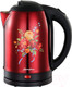 Миниатюра изображения товара Электрочайник Матрена МА-005 / 005413 (красный/хохлома)