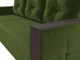 Миниатюра изображения товара Диван угловой Лига Диванов Валенсия Лайт левый (микровельвет зеленый)