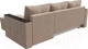Миниатюра изображения товара Диван угловой Лига Диванов Валенсия Лайт правый (велюр бежевый)