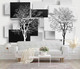 Миниатюра изображения товара Фотообои листовые Citydecor Дерево инь-янь 3D (468x265)