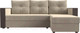 Миниатюра изображения товара Диван угловой Лига Диванов Валенсия Лайт правый (микровельвет бежевый)