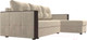 Миниатюра изображения товара Диван угловой Лига Диванов Валенсия Лайт правый (микровельвет бежевый)