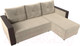 Миниатюра изображения товара Диван угловой Лига Диванов Валенсия Лайт правый (микровельвет бежевый)