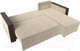 Миниатюра изображения товара Диван угловой Лига Диванов Валенсия Лайт правый (микровельвет бежевый)