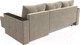 Миниатюра изображения товара Диван угловой Лига Диванов Валенсия Лайт правый (микровельвет бежевый)