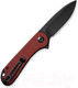 Миниатюра изображения товара Нож складной Civivi Elementum D2 Steel Black Stonewashed Handle G10 / C907A-1