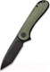 Миниатюра изображения товара Нож складной Civivi Elementum D2 Steel Black Stonewashed Handle / C907T-E (green micarta)