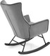 Миниатюра изображения товара Кресло-качалка Halmar Bazalto (серый)