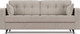 Миниатюра изображения товара Диван Mebel-Ars Снеп (бархат бежевый Star Velvet 6 Light Biege)