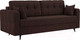 Миниатюра изображения товара Диван Mebel-Ars Снеп (велюр шоколад HB-178 16)
