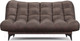 Миниатюра изображения товара Диван Mebel-Ars Арно (бархат серо-шоколадный Star Velvet 60 Coffee)