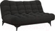 Миниатюра изображения товара Диван Mebel-Ars Арно (велюр черный НВ-178 17)