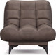 Миниатюра изображения товара Кресло-кровать Mebel-Ars Арно (бархат серо-шоколадный Star Velvet 60 Coffee)