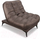 Миниатюра изображения товара Кресло-кровать Mebel-Ars Арно (бархат серо-шоколадный Star Velvet 60 Coffee)