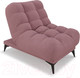 Миниатюра изображения товара Кресло-кровать Mebel-Ars Арно (велюр пудра НВ-178 18)