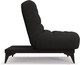 Миниатюра изображения товара Кресло-кровать Mebel-Ars Арно (велюр черный HB-178 17)