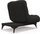 Миниатюра изображения товара Кресло-кровать Mebel-Ars Арно (велюр черный HB-178 17)