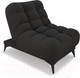 Миниатюра изображения товара Кресло-кровать Mebel-Ars Арно (велюр черный HB-178 17)
