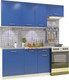 Миниатюра изображения товара Кухонный гарнитур Stolline Бланка / СТЛ.218.00М (белый/синий)