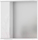 Миниатюра изображения товара Шкаф с зеркалом для ванной Volna Adel 70 L (белый)
