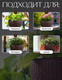 Миниатюра изображения товара Кашпо BOTANICA Rattan (21x13см, коричневый)