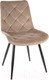 Миниатюра изображения товара Стул Signal Ralph Velvet (Bluvel 40 темно-бежевый/черный)